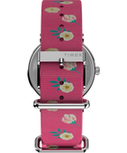 TW2W83100 Reloj Timex x Peaunuts Snoopy de dama pulsera de tela 38 mm - Tela Rosa