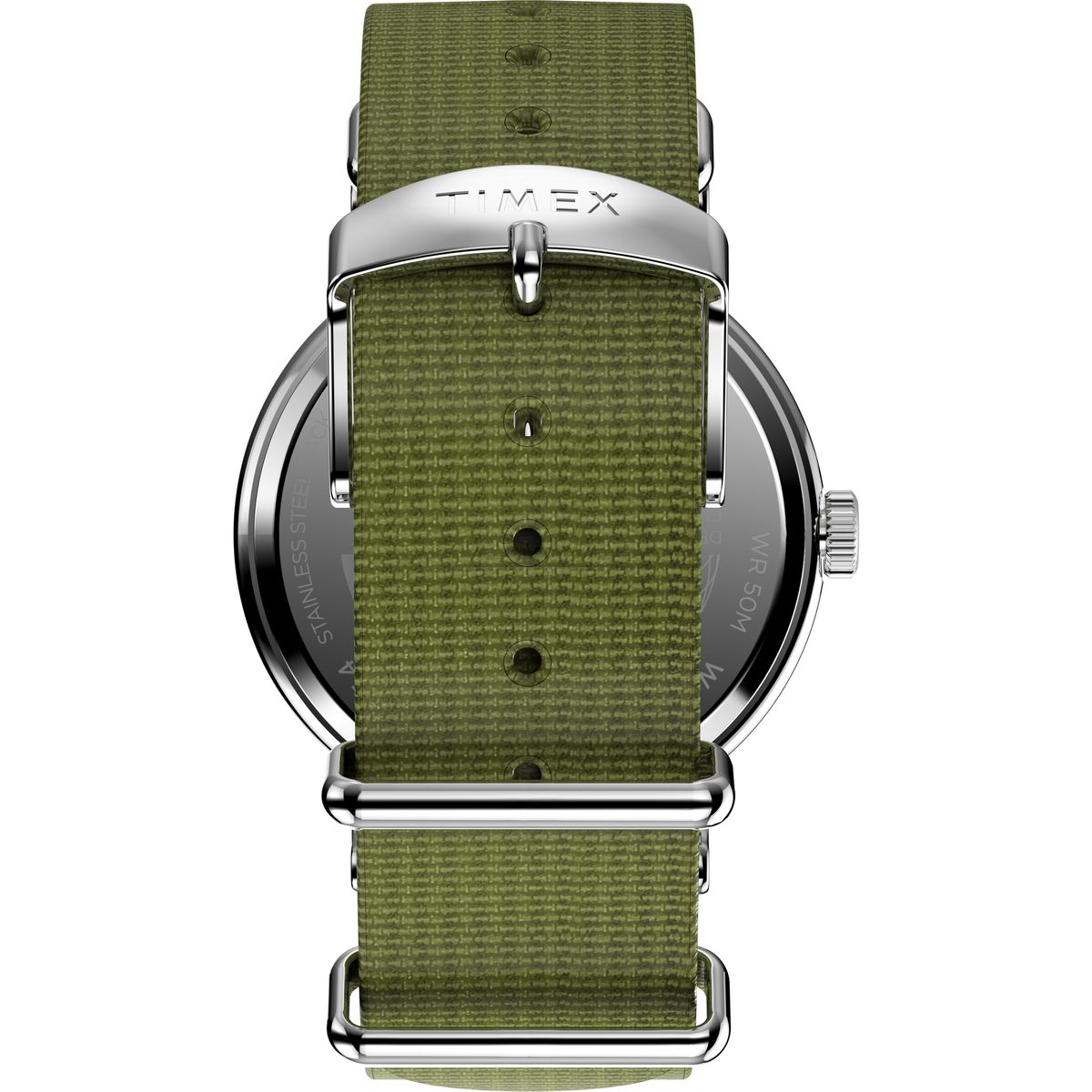 TW2W86000 Reloj Timex Weekender Hombre Correa Tela Verde