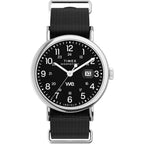TW2W86100 Reloj Timex Weekender Hombre Correa Tela Negro