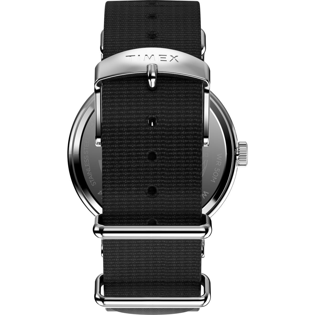 TW2W86100 Reloj Timex Weekender Hombre Correa Tela Negro