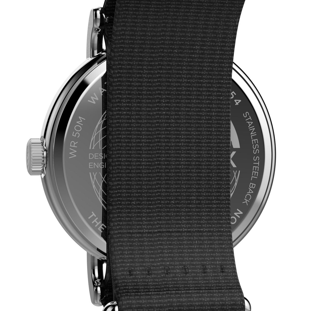 TW2W86100 Reloj Timex Weekender Hombre Correa Tela Negro