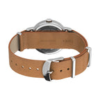 TW2W86500 Reloj Timex Weekender de dama correa de piel - Cuero Marrón