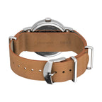 TW2W86800 Reloj Timex Weekender unisex correa de piel - Cuero Marrón