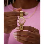 TW2W90800 Reloj Timex Legacy Mini de dama pulsera de metal - Acero Inoxidable Dorado