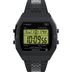 TW2W91600 Reloj Timex T80 Hombre Acero Negro