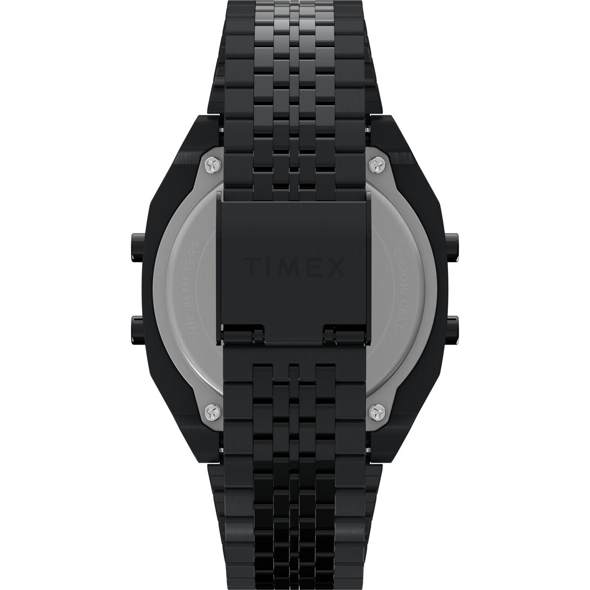 TW2W91600 Reloj Timex T80 Hombre Acero Negro