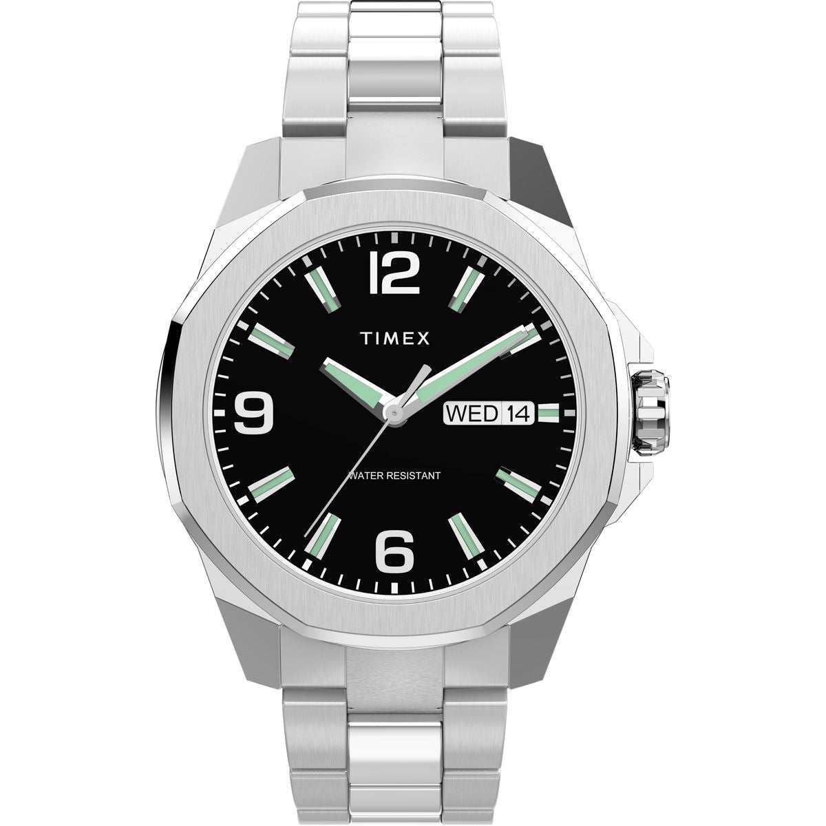 TW2W92700 Reloj Timex Essex Hombre Correa Acero Esfera Negra