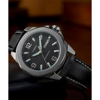 TW2W92900 Reloj Timex Essex de hombre correa de cuero - Cuero Negro