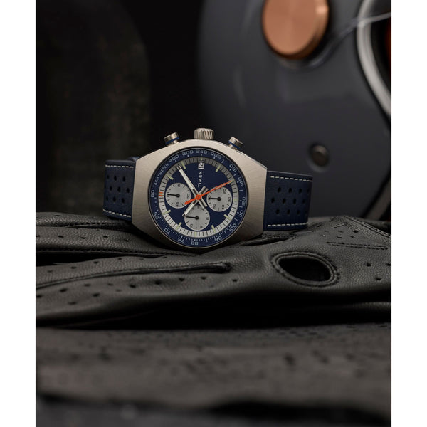 TW2W93500 Reloj Timex Legacy Tonneau Hombre Caucho Azul