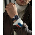 TW2W99000 Reloj Timex Marlin de hombre correa de cuero - Cuero Azul
