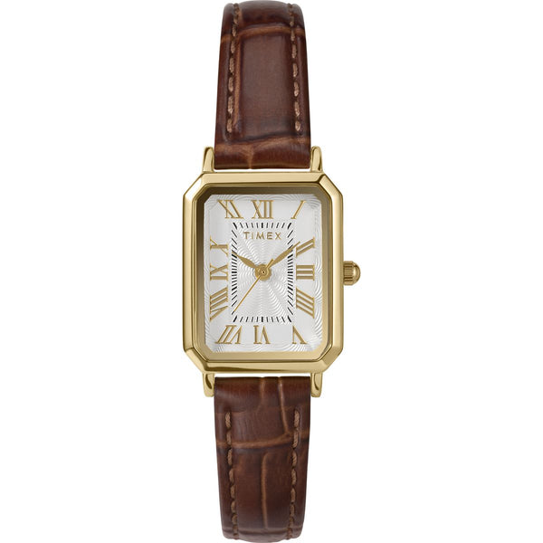 TW2Y00900 Reloj Timex Vivienne de dama correa de cuero - Cuero Marrón