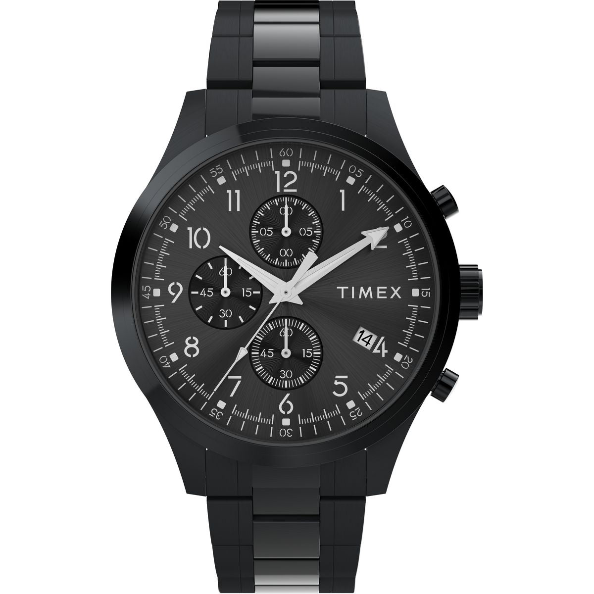 TW2Y01600 Reloj Timex Weston Hombre Correa Metal Negro