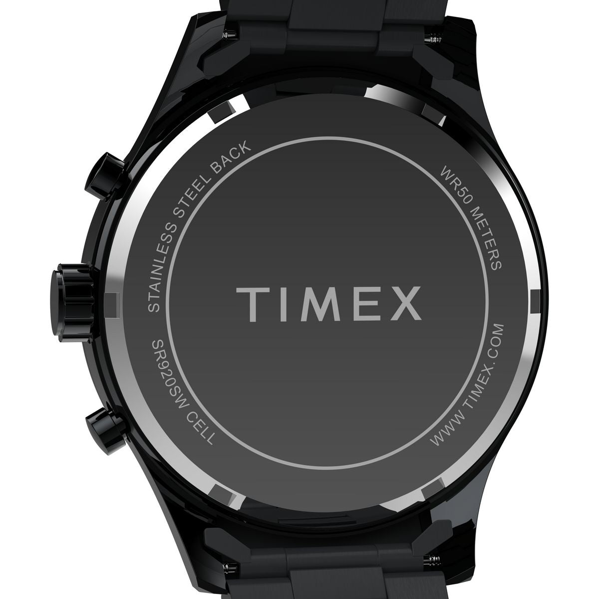TW2Y01600 Reloj Timex Weston Hombre Correa Metal Negro