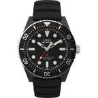 TW2Y02200 Reloj Timex Deepwater de hombre correa de caucho - Resina Negro