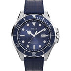 TW2Y05000 Reloj Timex Harborside de hombre correa de caucho - Resina Azul