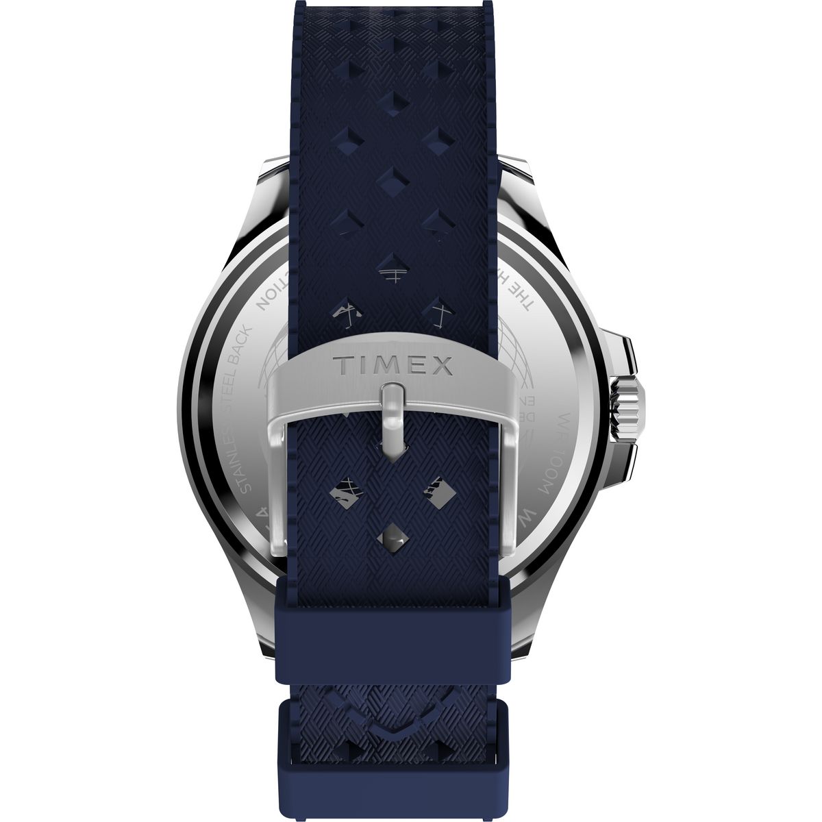 TW2Y05000 Reloj Timex Harborside de hombre correa de caucho - Resina Azul