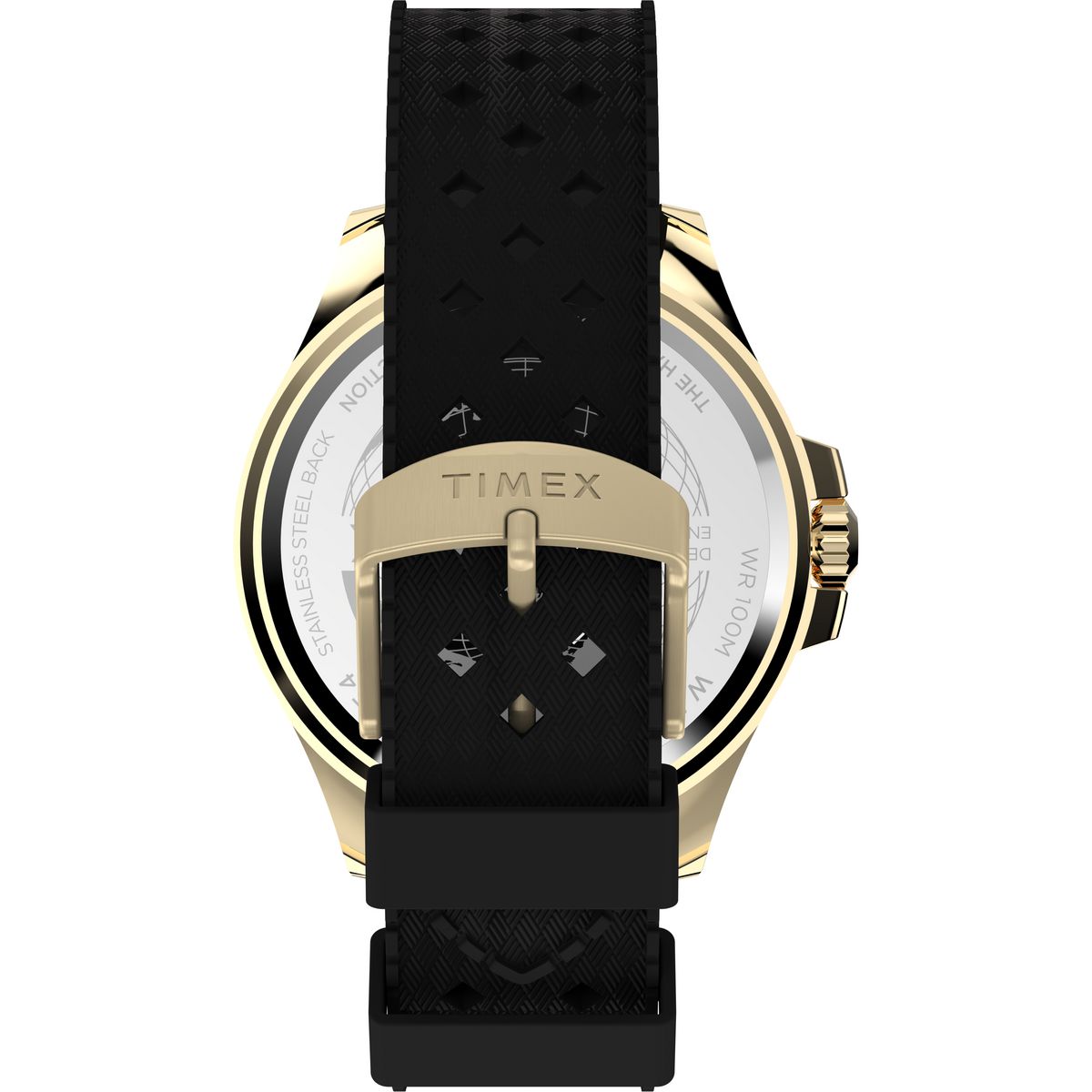 TW2Y05300 Reloj Timex Harborside Hombre Dorado Verde Oliva