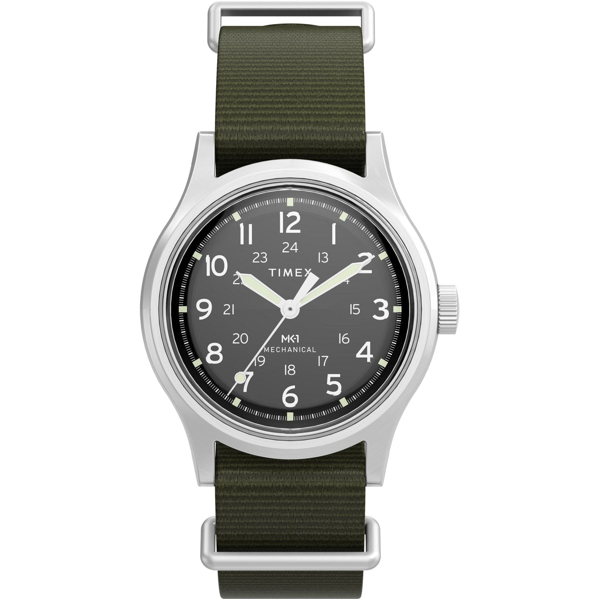 TW2Y07900 Reloj Timex MK1 de caballero correa de tela - Tela Verde