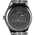 TW2Y11100 Reloj Timex Peanuts de hombre correa de metal snoopy - Acero Inoxidable Bicolor