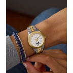 TW2Y11100 Reloj Timex Peanuts de hombre correa de metal snoopy - Acero Inoxidable Bicolor