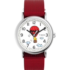 TW2Y11700 Reloj Timex x Peanuts Snoopy unisex correa de tela 38mm