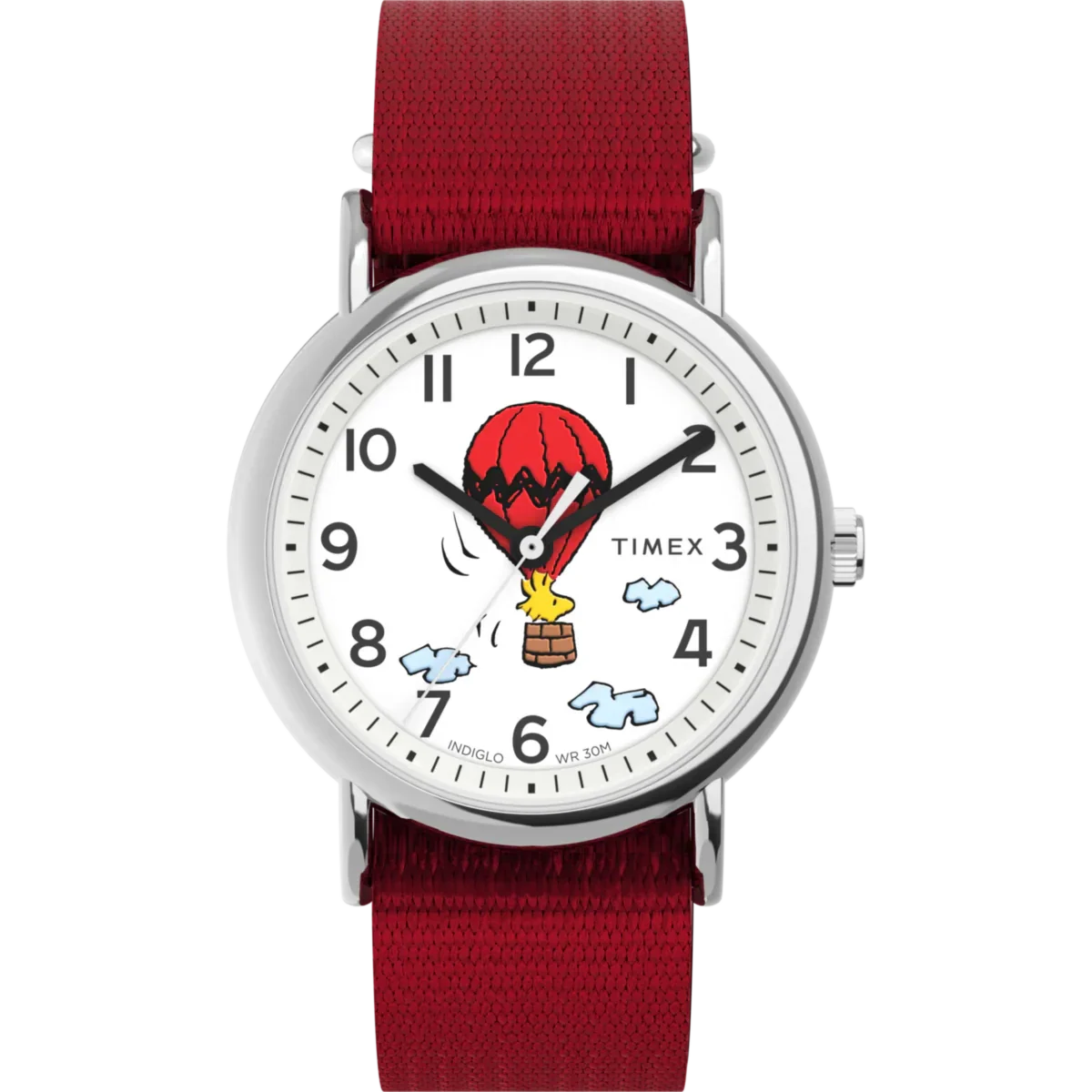 TW2Y11700 Reloj Timex x Peanuts Snoopy unisex correa de tela 38mm