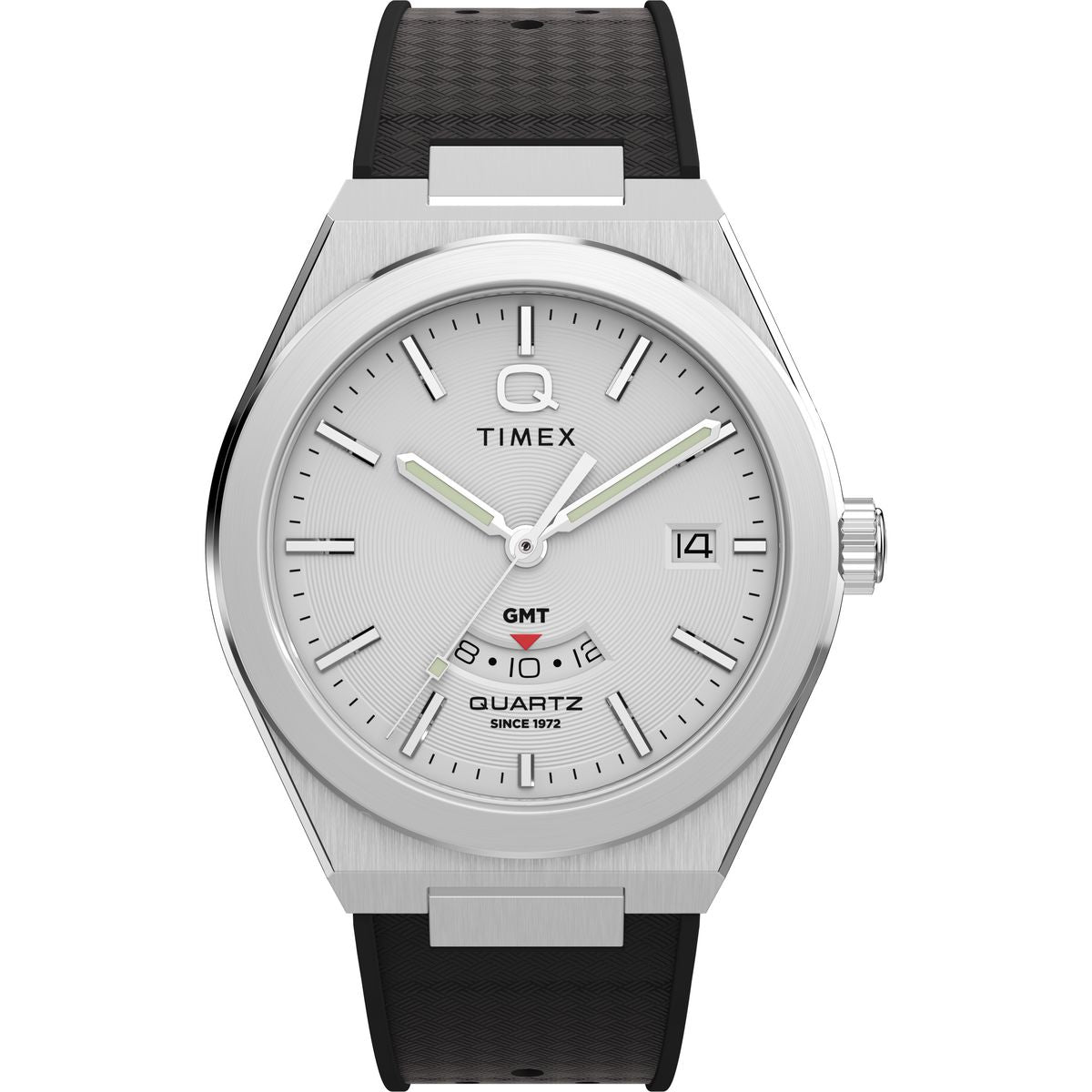 TW2Y12200 Reloj Timex Q Continental GMT de hombre correa de resina