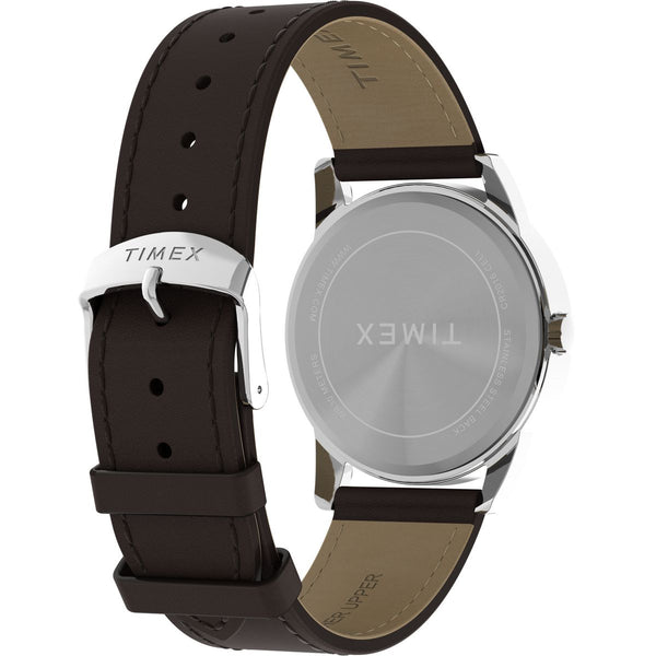 TW2Y12600 Reloj Timex Easy Reader de hombre correa de cuero - Cuero Marrón