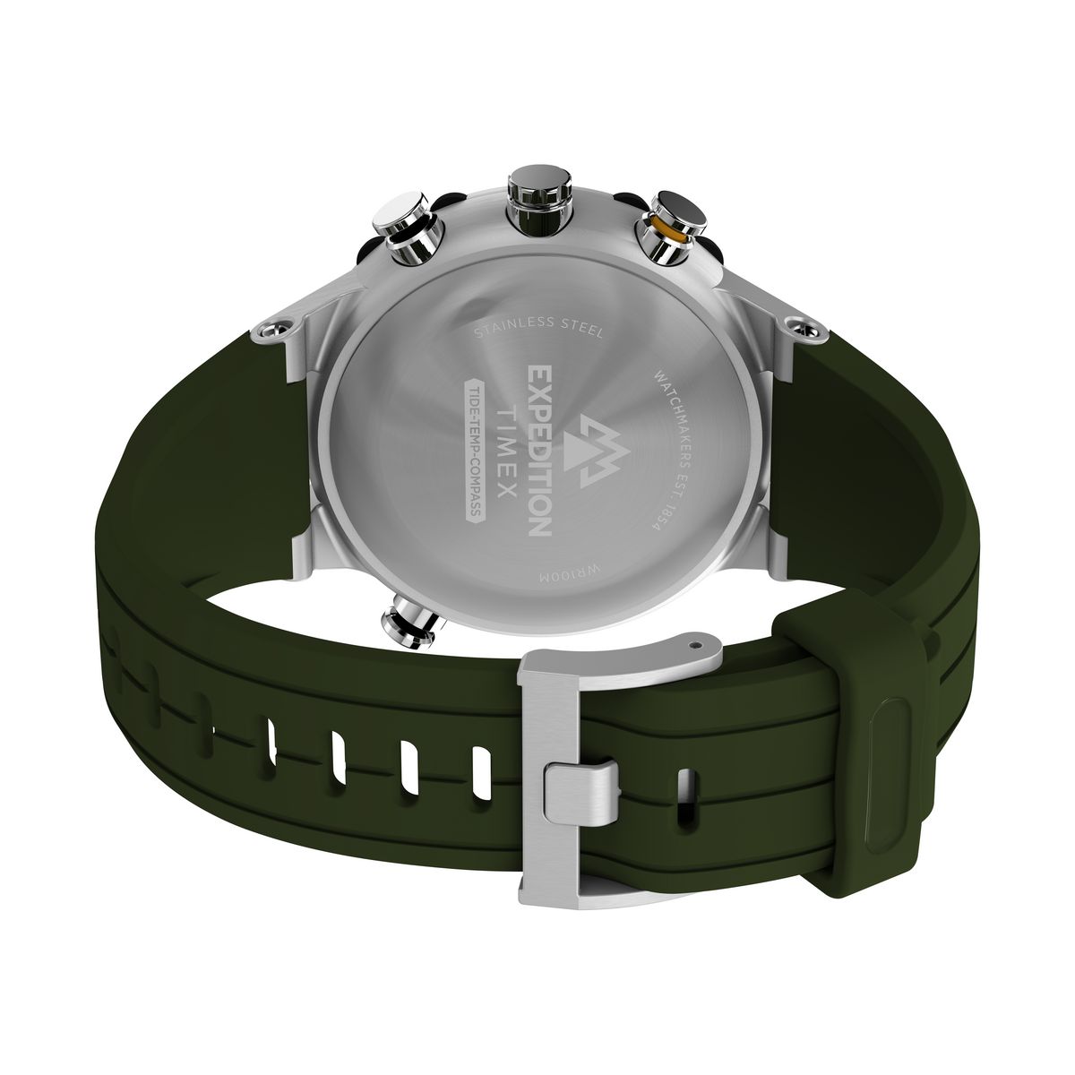 TW2Y14400 Reloj Timex Expedition de hombre correa de caucho - Resina Verde