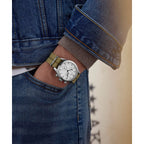 TW2Y15700 Reloj Timex Weekender de hombre correa de tela - Tela Verde