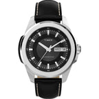 TW2Y20600 Reloj Timex Essex de hombre correa de cuero - Cuero Negro