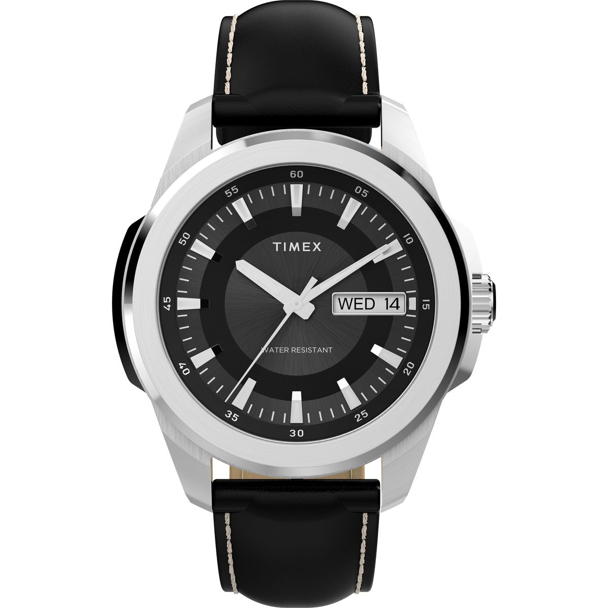 TW2Y20600 Reloj Timex Essex de hombre correa de cuero - Cuero Negro