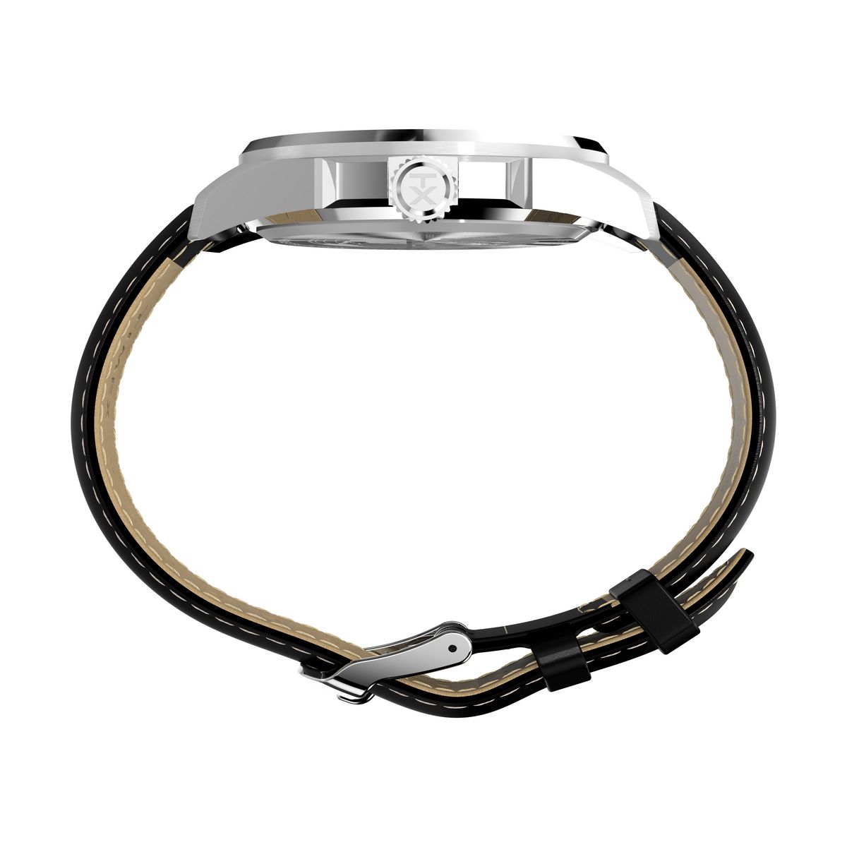 TW2Y20600 Reloj Timex Essex de hombre correa de cuero - Cuero Negro