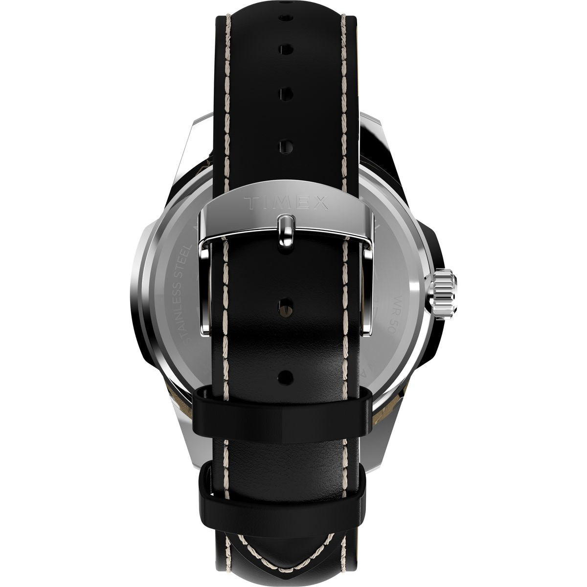 TW2Y20600 Reloj Timex Essex de hombre correa de cuero - Cuero Negro