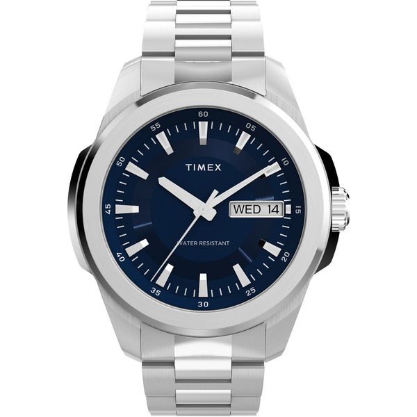 TW2Y21100 Reloj Timex Essex de hombre correa de metal - Acero Inoxidable Plateado