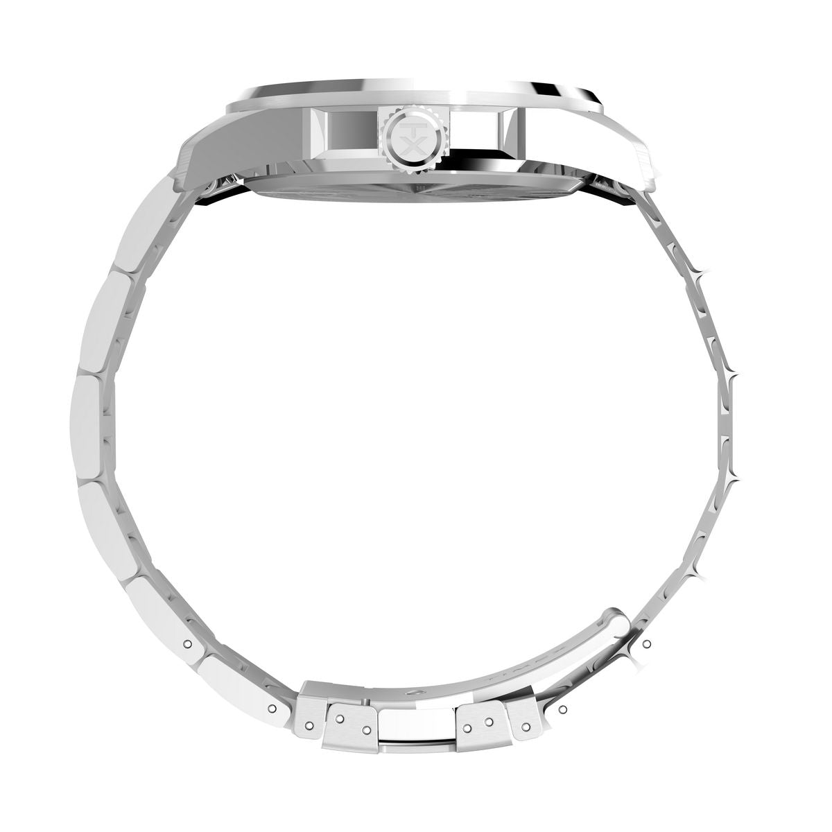 TW2Y21100 Reloj Timex Essex de hombre correa de metal - Acero Inoxidable Plateado