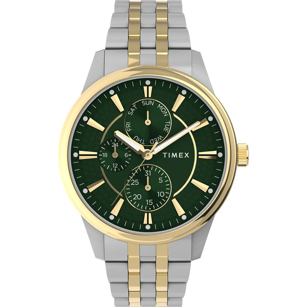 TW2Y21400 Reloj Timex Chicago de hombre correa de metal - Acero Inoxidable Bicolor