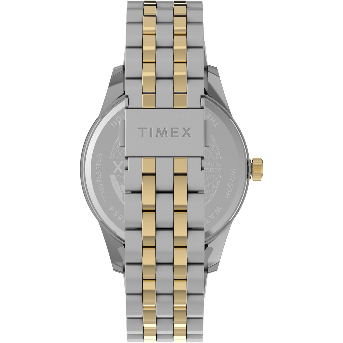 TW2Y21400 Reloj Timex Chicago de hombre correa de metal - Acero Inoxidable Bicolor