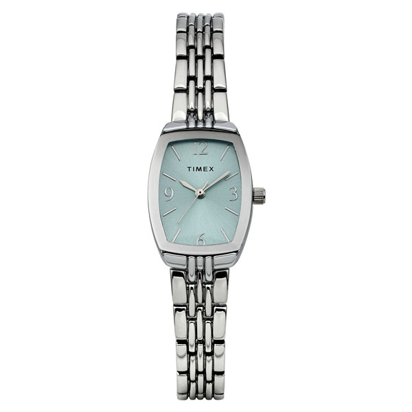 TW2Y22500 Reloj Timex Charlotte de dama correa de metal - Acero Inoxidable Plateado