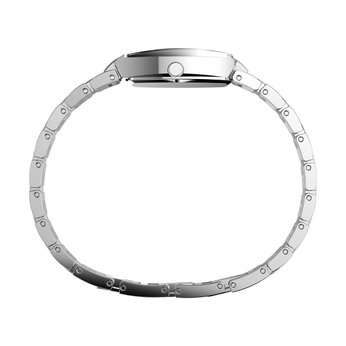 TW2Y22500 Reloj Timex Charlotte de dama correa de metal - Acero Inoxidable Plateado