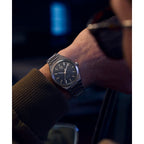 TW2Y25000 Reloj Timex Q de hombre correa de metal - Acero Inoxidable Plateado