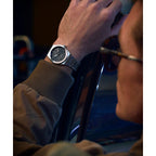 TW2Y25000 Reloj Timex Q de hombre correa de metal - Acero Inoxidable Plateado