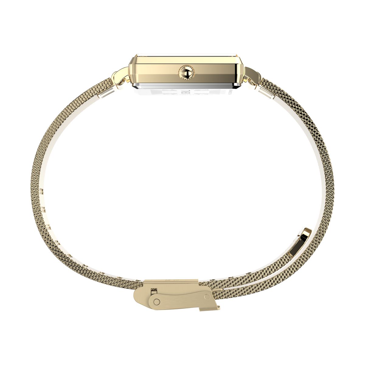 TW2Y26100 Reloj Timex Transcend de dama correa de mesh - Acero Inoxidable Dorado
