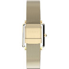 TW2Y26100 Reloj Timex Transcend de dama correa de mesh - Acero Inoxidable Dorado