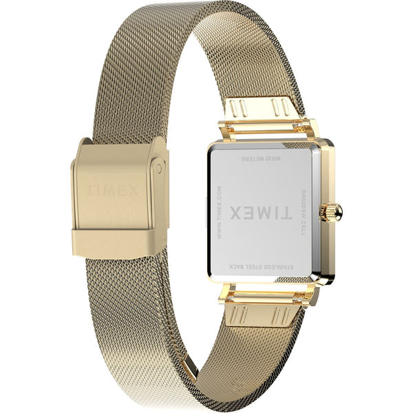 TW2Y26100 Reloj Timex Transcend de dama correa de mesh - Acero Inoxidable Dorado