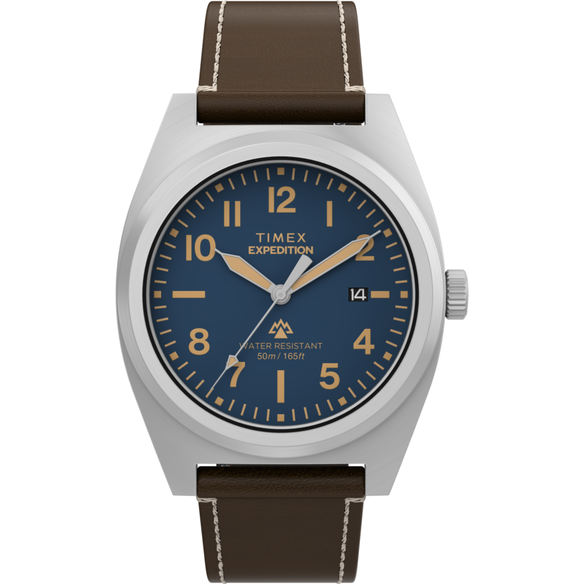 TW2Y30600 Reloj Timex Expedition Hombre Cuero Marrón Esfera