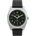 TW2Y30700 Reloj Timex Expedition Hombre Cuero Negro Acero