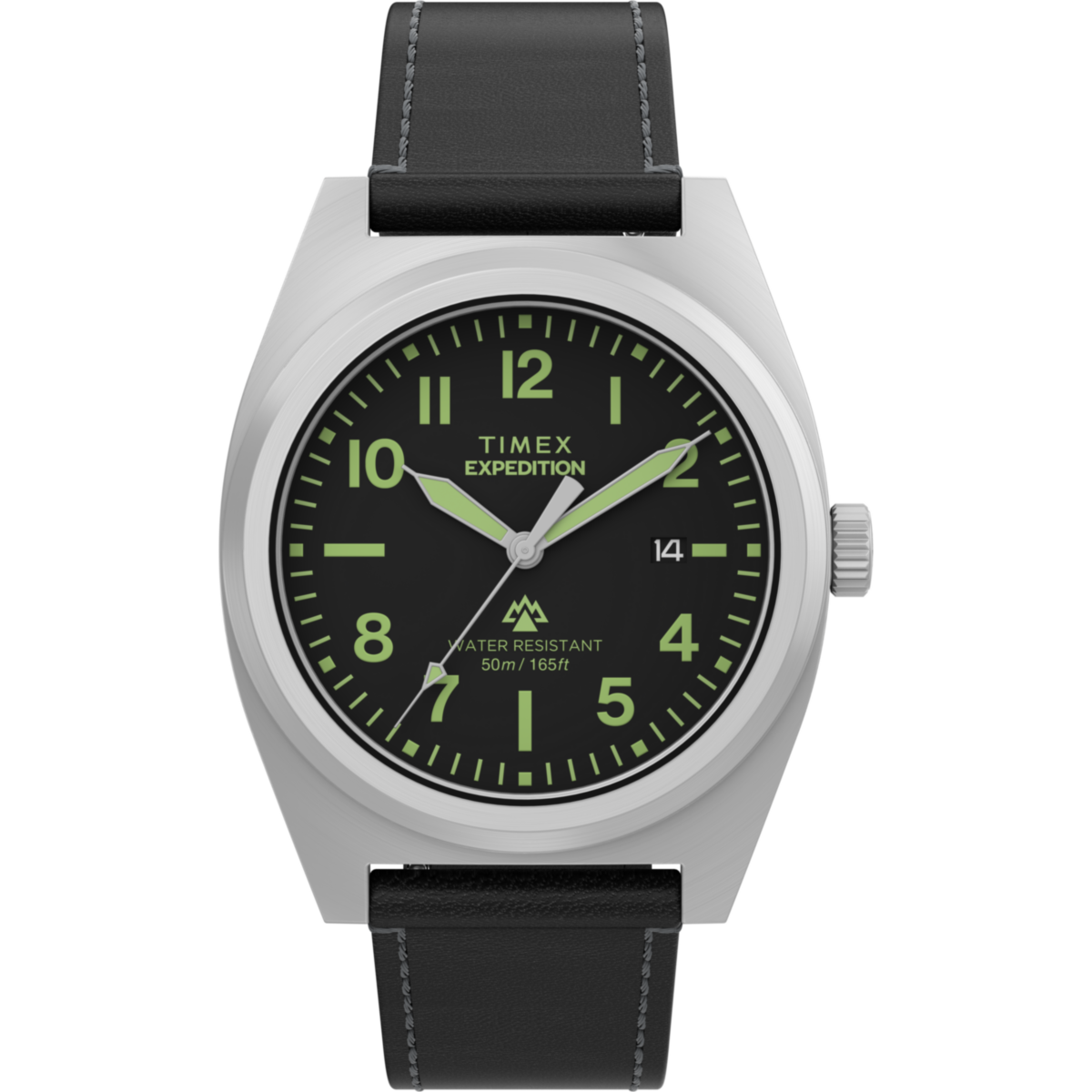 TW2Y30700 Reloj Timex Expedition Hombre Cuero Negro Acero