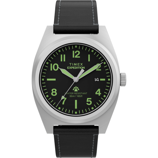 TW2Y30700 Reloj Timex Expedition Hombre Cuero Negro Acero