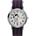 TW2Y31100 Reloj Timex Weekender Peanuts de hombre correa de tela - Tela Azul